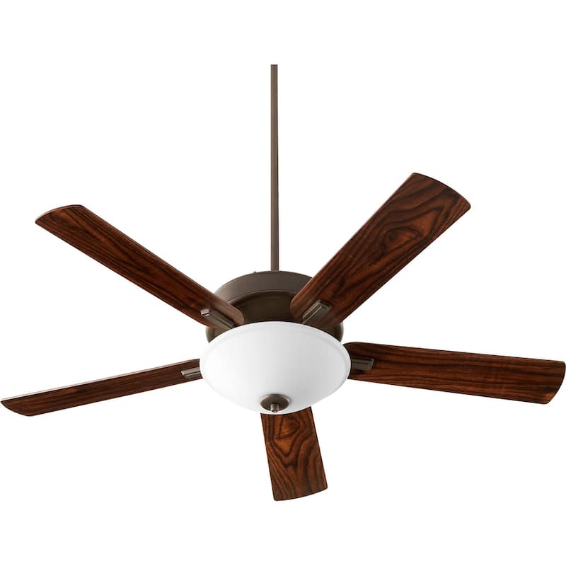 Quorum International Premier 52" 5 Blade LED Ceiling Fan - Oiled Bronze