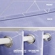 preview thumbnail 76 of 86, Deconovo Decorative Silver Diamond Curtains (2 Panel)