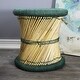preview thumbnail 31 of 76, Natural Geo Moray Decorative Handwoven Jute Accent Stool