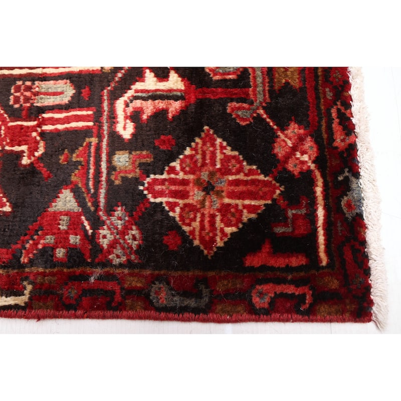 ECARPETGALLERY Hand-knotted Sarabi Red Wool Rug - 8'6 x 10'11