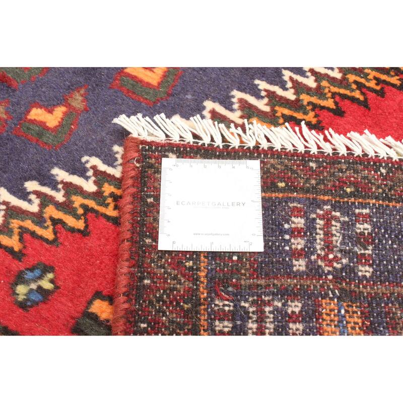 ECARPETGALLERY Hand-knotted Andelz Blue Wool Rug - 4'0 x 6'0