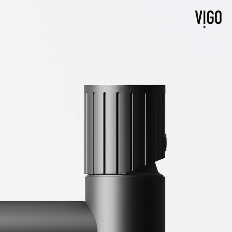 VIGO Ashford 11" H Single Handle Single Hole Vessel Bathroom Faucet