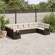 Option Brown and cream With table