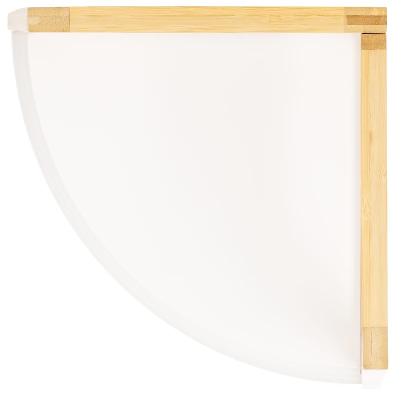 SAFAVIEH Home Rainier 4 Tier Corner Shelf - 16Wx16Dx47H