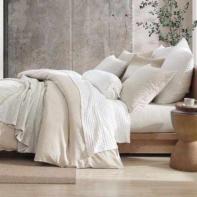 DKNY PURE Washed Linen Duvet Set