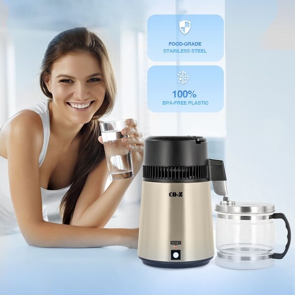 浄水器・整水器 LIXIL Mixer with Built-in Water Purifier CO-Z Water Purifier for Home, 4L BPA-Free Distilled Water