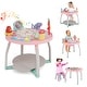 preview thumbnail 2 of 30, Costway 5-in-1 Baby Activity Center with Rotating Seat Removable Toys - See Details