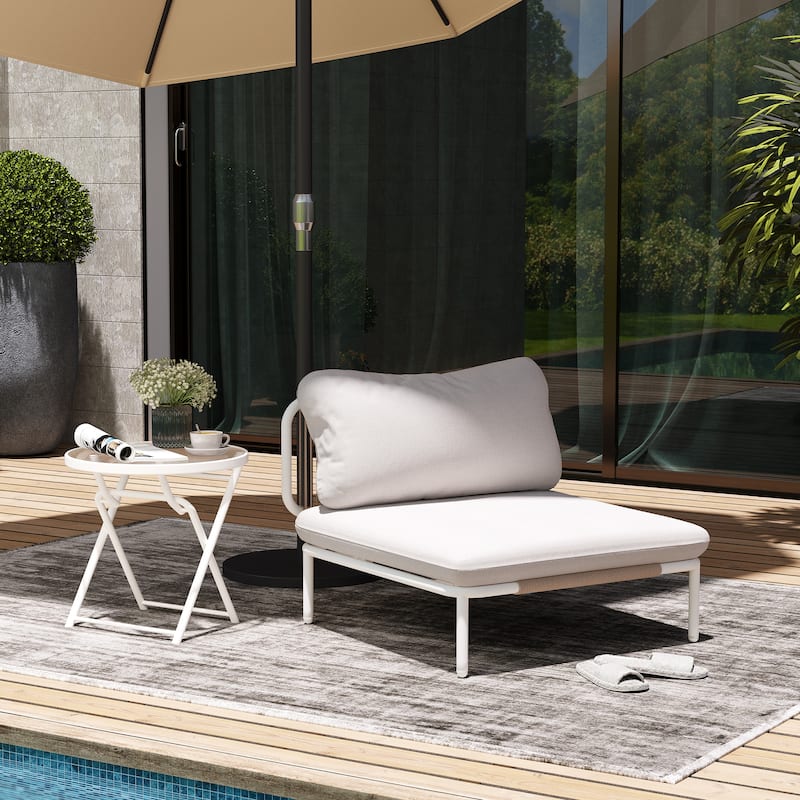 Pellebant Outdoor Sectional Sofa Patio Conversation Seating Set