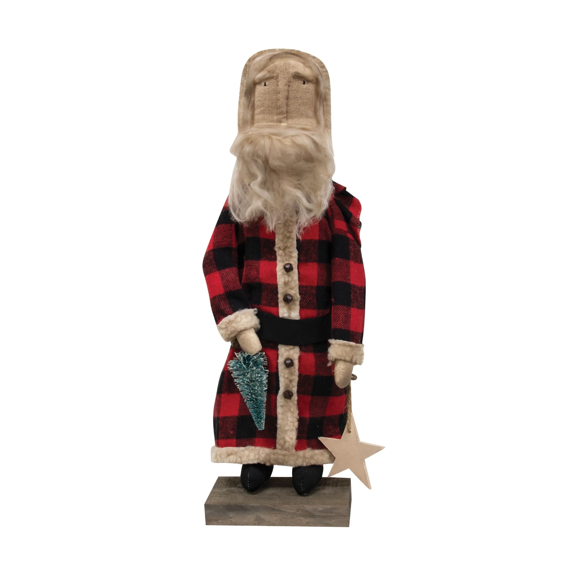 Buffalo Check Santa on Base
