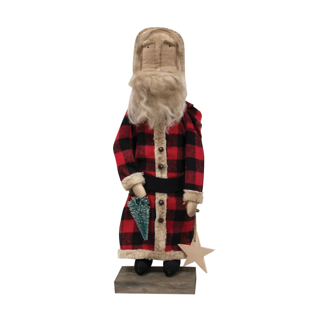 Buffalo Check Santa on Base