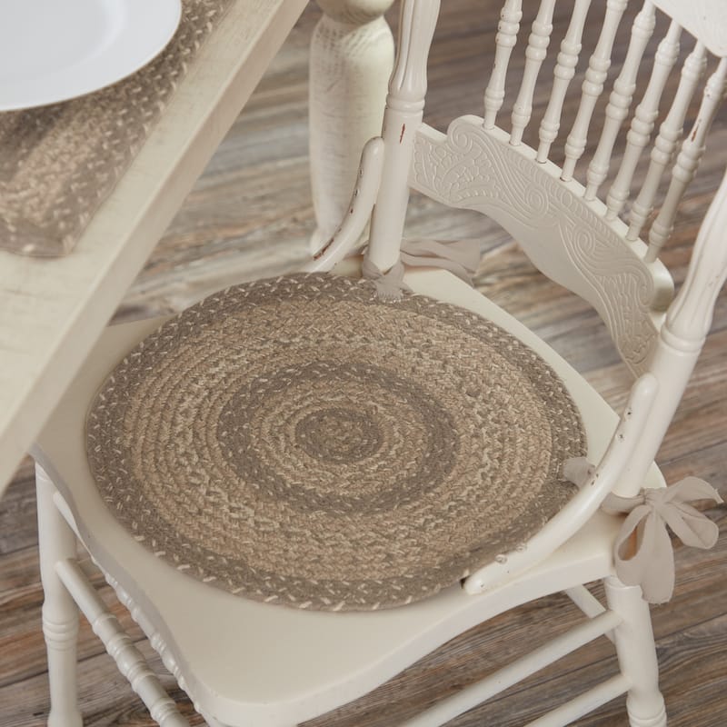 Cobblestone Jute Chair Pad - Single
