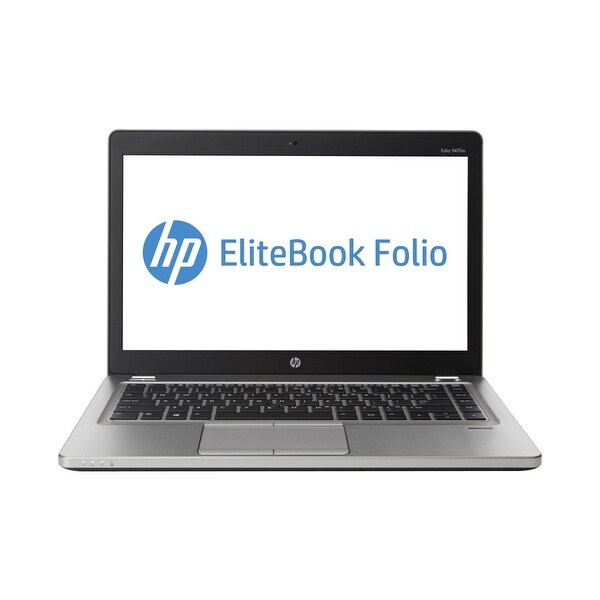 HP Elitebook Folio 9470M 14.0-in Refurb Laptop - Intel Core i5 3337U 3rd Gen 1.80 GHz 8GB 256GB SSD Windows 10 Pro - Webcam. Opens flyout.