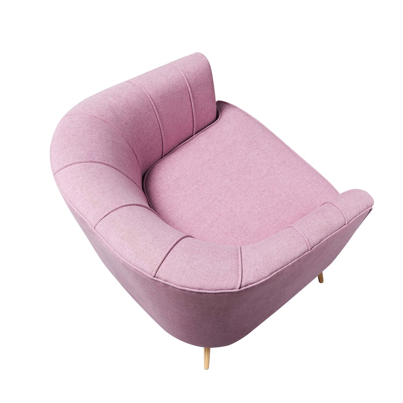 Delicia Contemporary Upholstered Accent Chair by Furniture of America