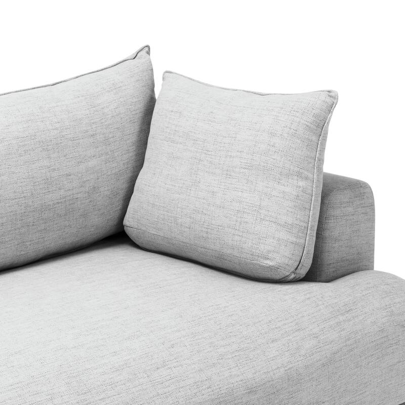 Poly & Bark Marcel 122" Sectional Sofa with 80" Chaise