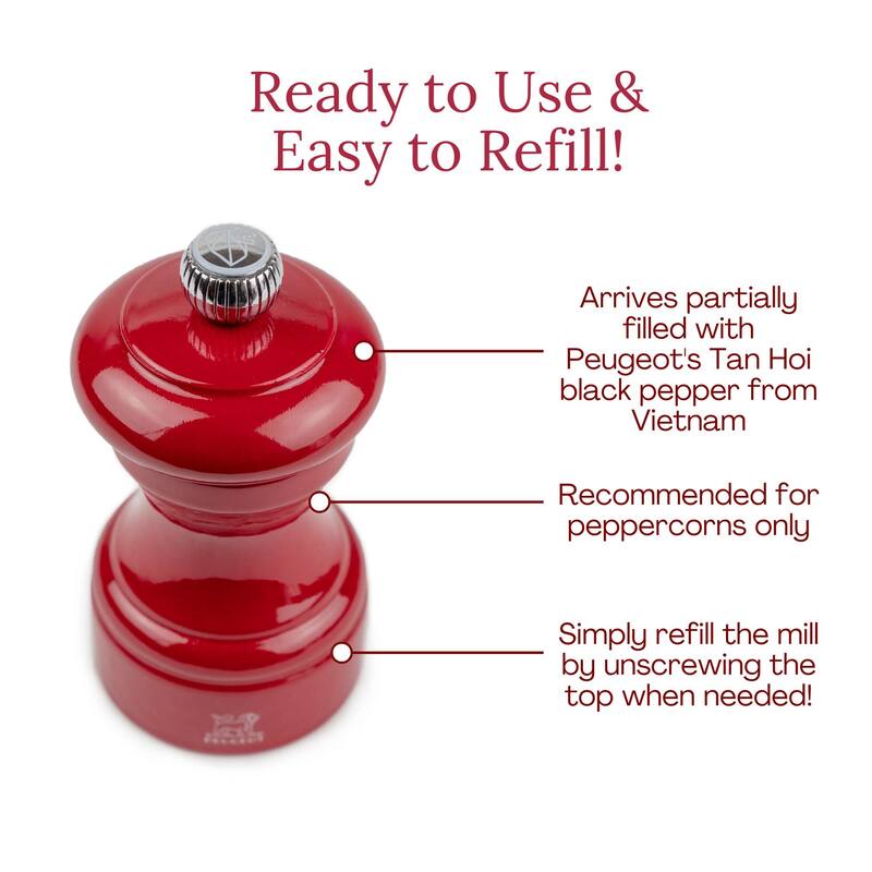 Peugeot Bistro 4 Inch Salt Mill