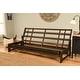 preview thumbnail 5 of 12, Copper Grove Yellowstone Mocha Futon Set with Patterned Fabric Mattress