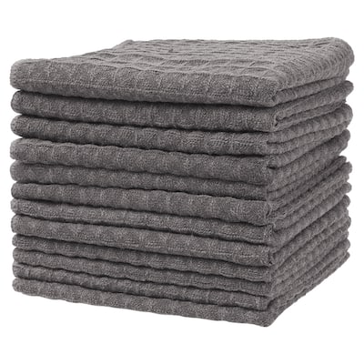 Waffle Weave Microfiber Kitchen Cleaning Cloth, Absorbent and Quick Drying Lint Free Dish Towels
