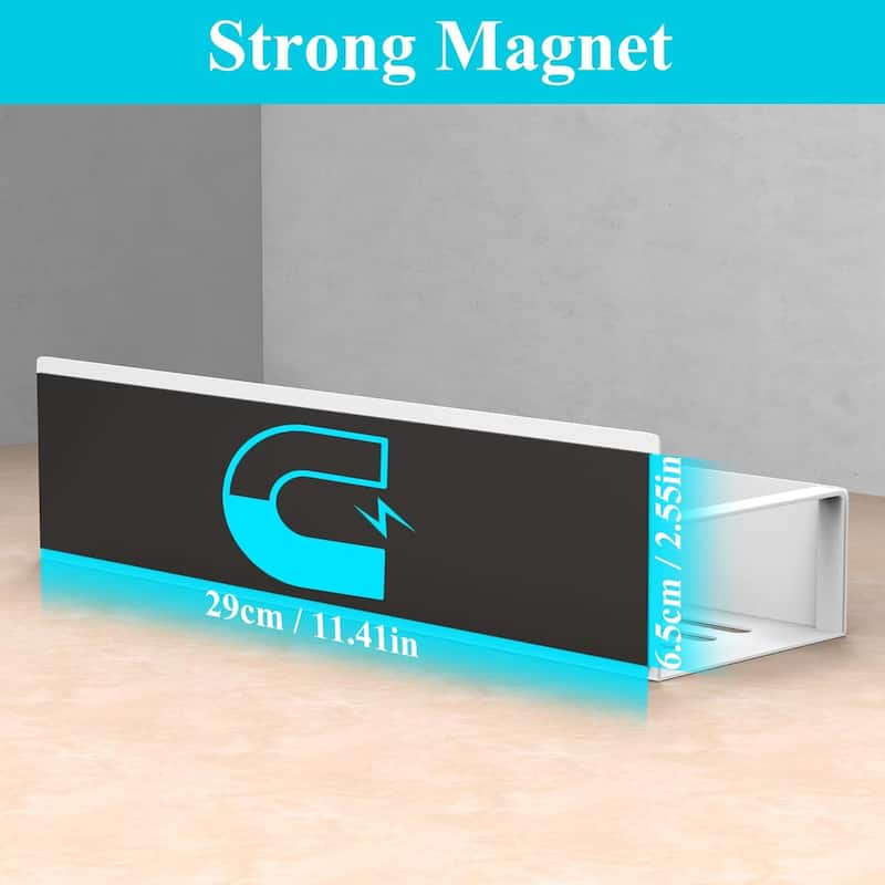 4 Pack Magnetic Spice Storage Rack Organizer for Refrigerator and Oven