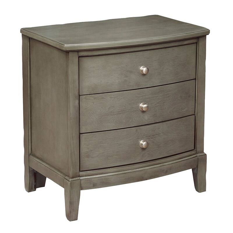 Beli 4 Pc Full Size Bedroom Set, Button Tufted Headboard, Gray