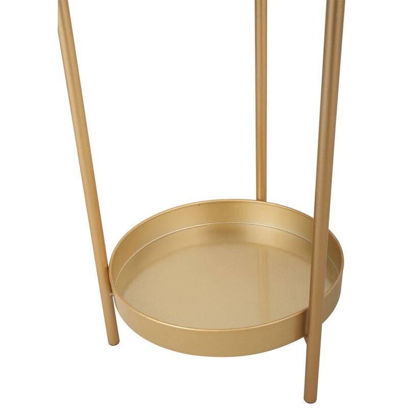 Indoor&Outdoor Modern Plant Stand, Foldable Potted Plant Holder