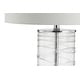 preview thumbnail 37 of 41, Coco 27.5" Modern Fused Glass Cylinder LED Table Lamp, Turquoise (Set of 2) by JONATHAN Y