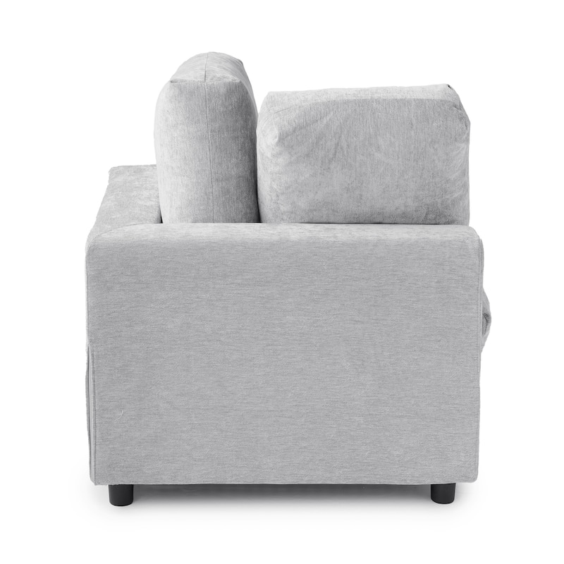 Modern Cloud Sectional Couches for Living Room Set, Chenille U-shaped Sofa Couch