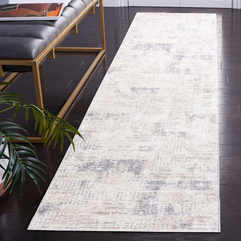 SAFAVIEH Opal Swetlana Modern Abstract Rug - 9' x 12' - Ivory/Grey