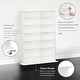 preview thumbnail 8 of 34, Prepac Media Storage Display Cabinet 8.75" D x 38.75" W x 51" H