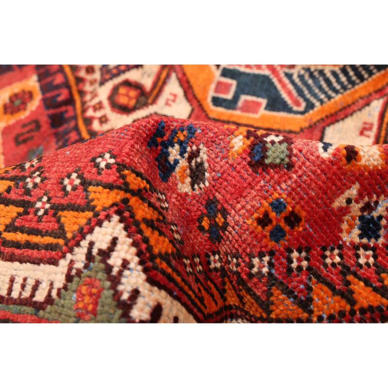 ECARPETGALLERY Hand-knotted Konya Anatolian Red Wool Rug - 5'3 x 9'10