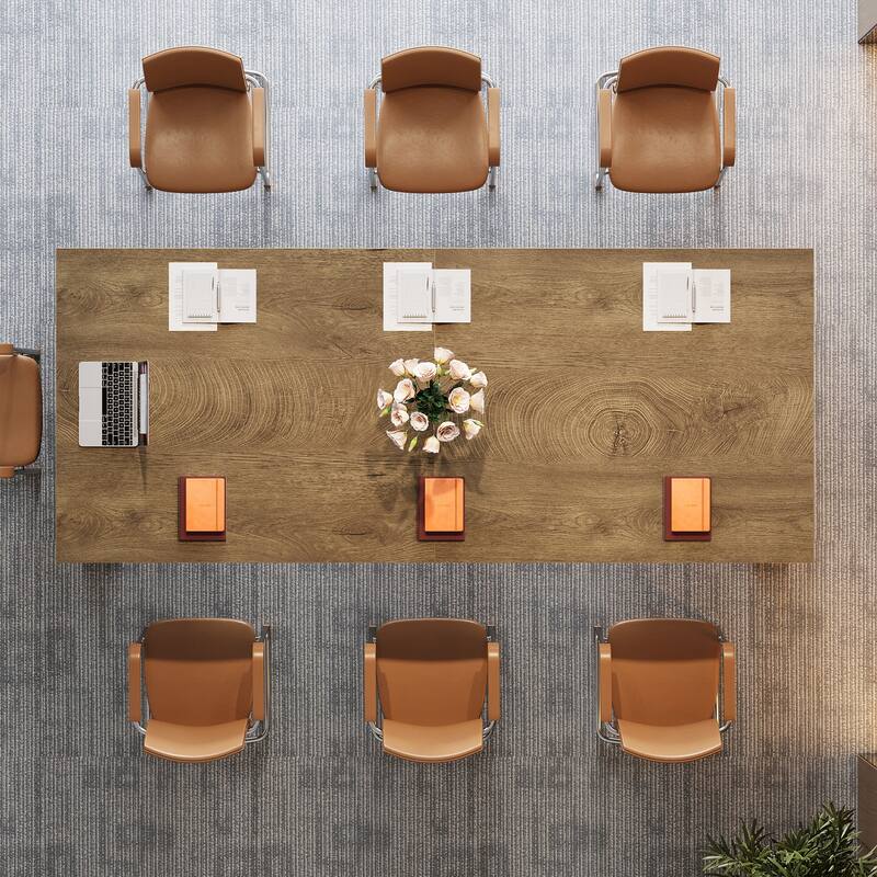 79-Inch Extra Long Desk for 6-8 People,Conference Table for Office