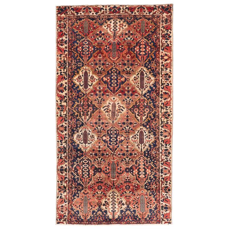 ECARPETGALLERY Hand-knotted Kayseri Dark Copper Wool Rug - 5'2 x 9'9