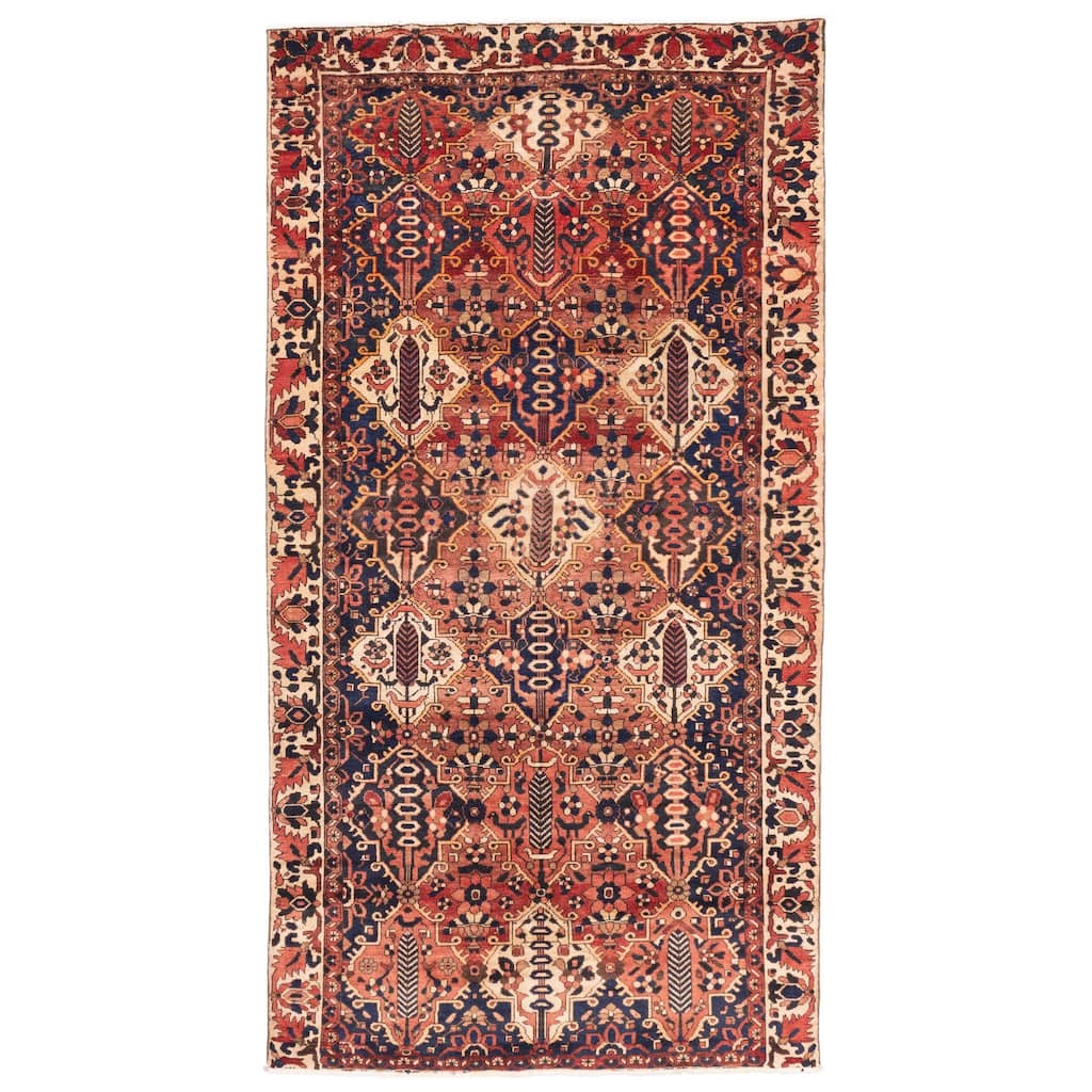 ECARPETGALLERY Hand-knotted Kayseri Dark Copper Wool Rug - 5'2 x 9'9