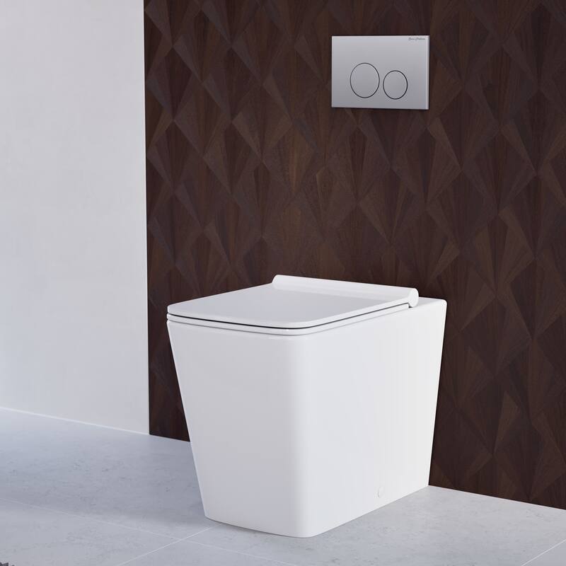 Swiss Madison SM-WK555-01C Concorde 0.8 / 1.28 GPF Wall Mounted Two
