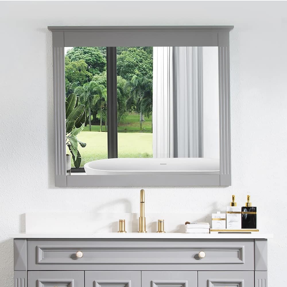 Modern 38" W Bathroom / Vanity Mirror