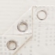 preview thumbnail 47 of 62, Room Darkening Silver Foil Pattern Grommet Curtains 2 Panels