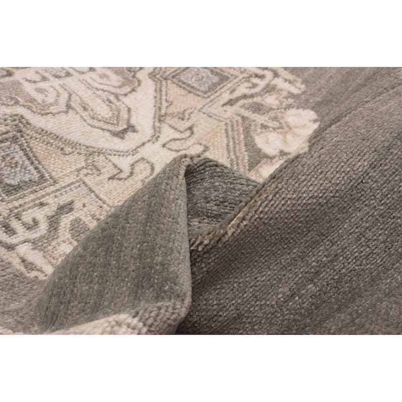 ECARPETGALLERY Machine Woven Addie Beige Area Rug