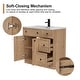 preview thumbnail 102 of 112, 36"/48"/60"/72" Bathroom Vanity Set with Sink & Faucet