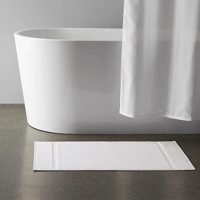 GOTS Certified Organic Cotton Feather Touch Quick Dry 900 GSM Bath Mat, 20"X33"
