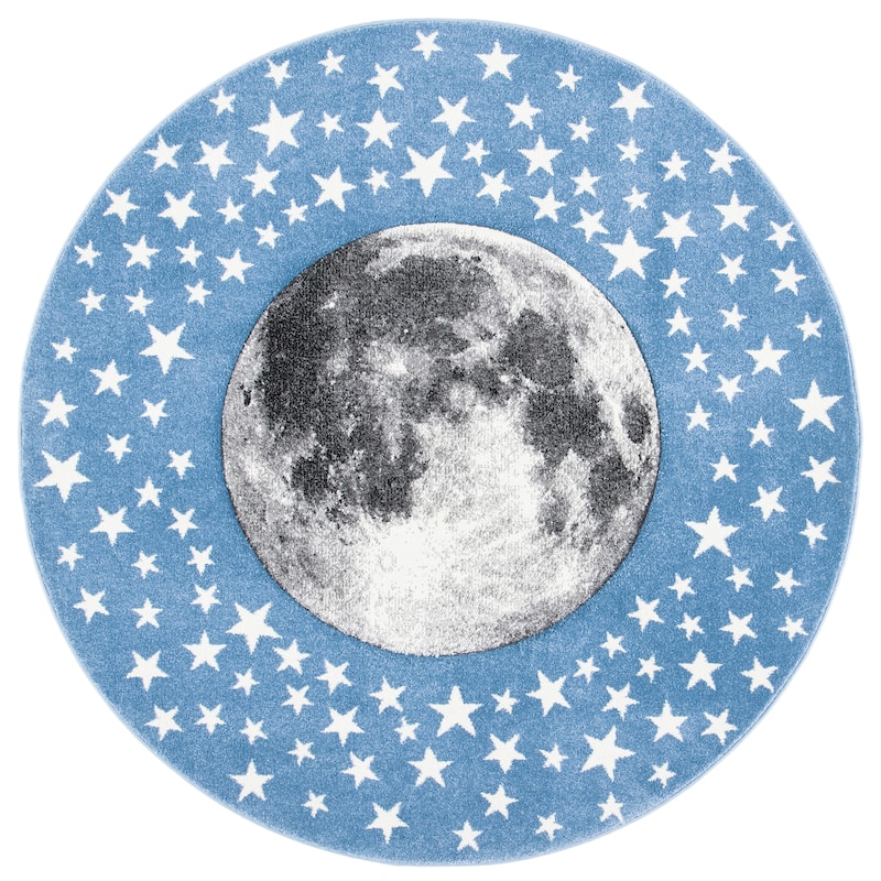 SAFAVIEH Carousel Kids Aine Moon Rug