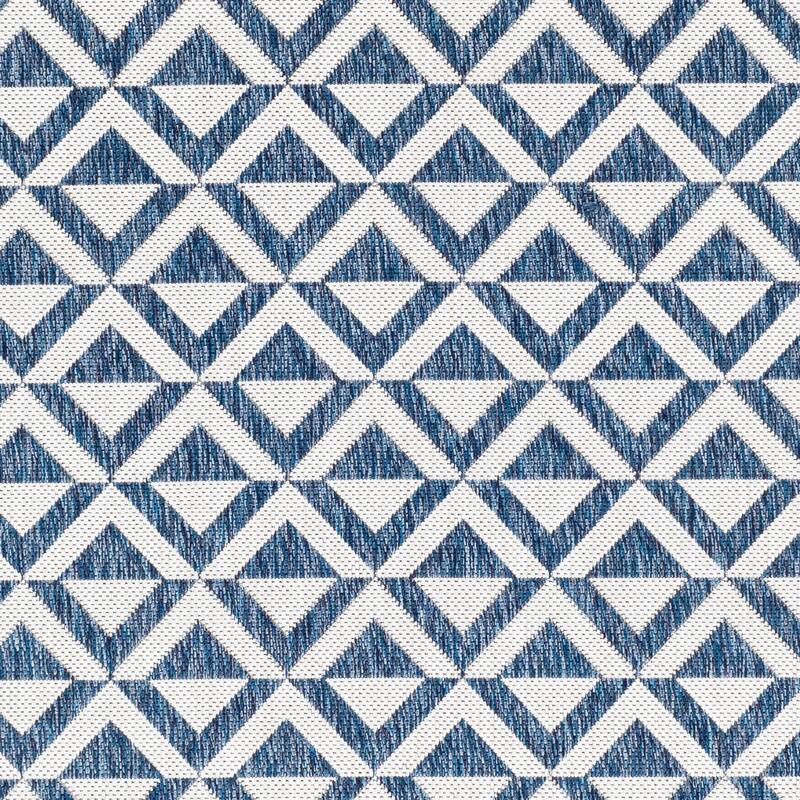 Livabliss Keller Indoor/ Outdoor Diamond Stripe Area Rug