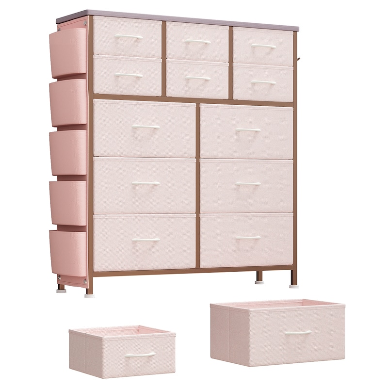 12-Drawer Chest of Drawers Storage Cabinet Dresser Organizer Unit
