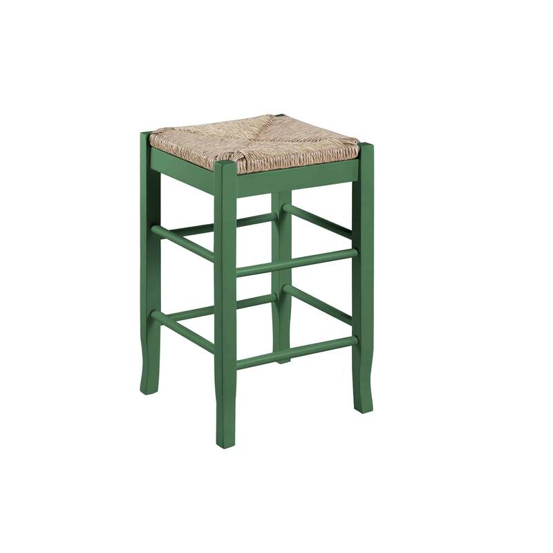 SQ Rush Backless Wood 24-inch Counter Stool
