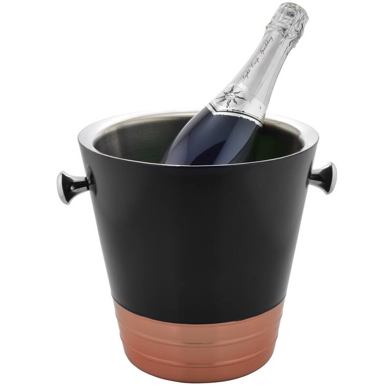 Sol Living Double Walled Stainless Steel Champagne Bucket - 8' x 11'