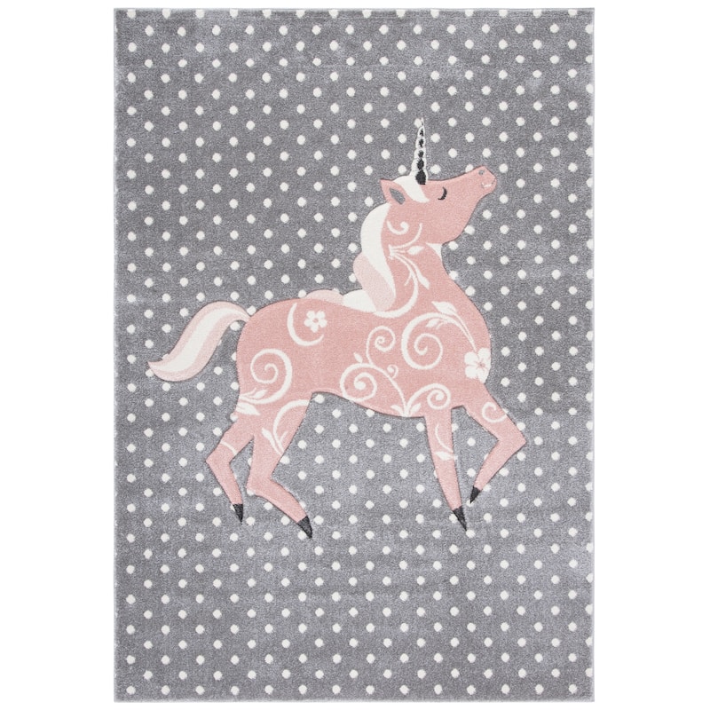 SAFAVIEH, Carousel Kids Mareke Unicorn Rug