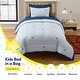 preview thumbnail 6 of 18, Kids Basketball Printed Bed in a Bag Comforter & Sheet Set Twin
