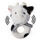 preview thumbnail 1 of 4, Bearington Collection Lil' Gilly 5.5" Cow Baby Wrist Rattle