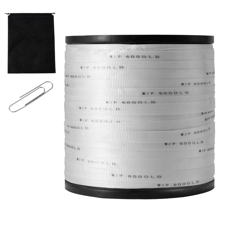 Polyester Pull Tape for Packaging, Gardening, Commercial Electrical, Conduit Work - 6000 lbf 2103 ft
