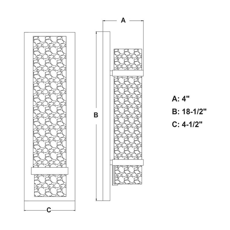 Wall Sconce Lighting Cylinder Flush Mount Nickel White Glass 1 Light Sconce - 18.5