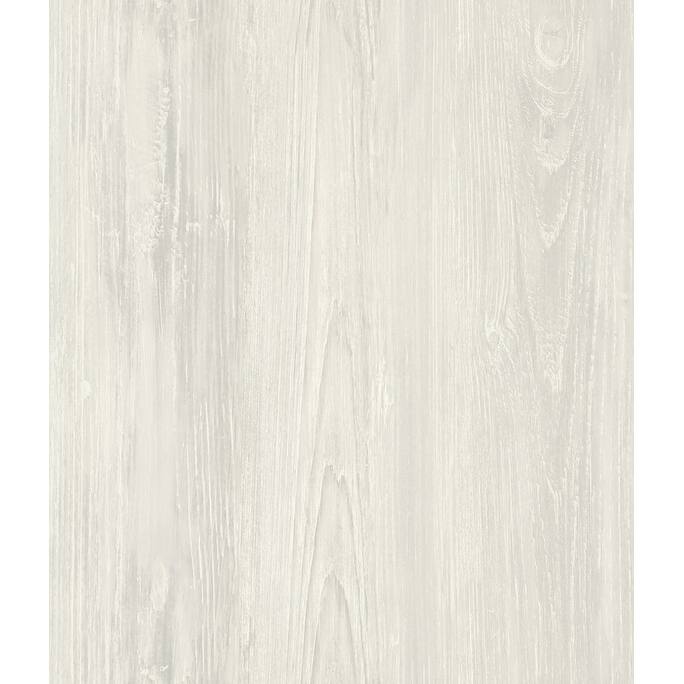 Mapleton Light Grey Wood Wallpaper - 20.5in x 396in x 0.025in
