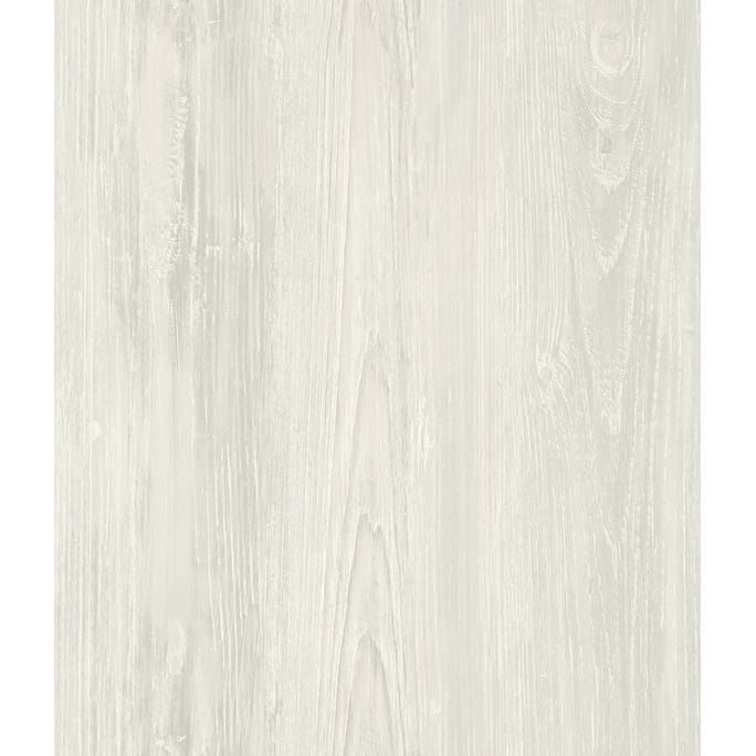 Mapleton Light Grey Wood Wallpaper - 20.5in x 396in x 0.025in